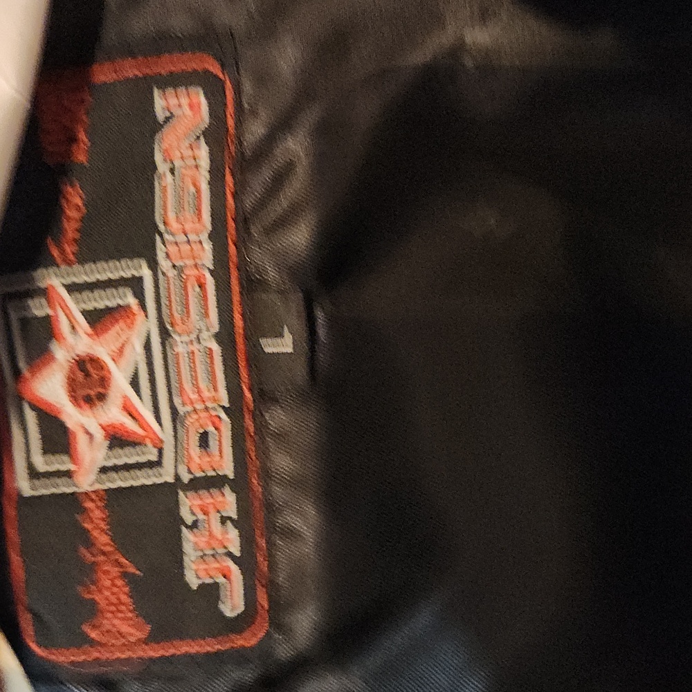 M&M'S Black Racing Bomber Jacket - Picture 2 of 3